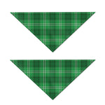 Saint Patrick's Day Tartan Print Dog Bandana