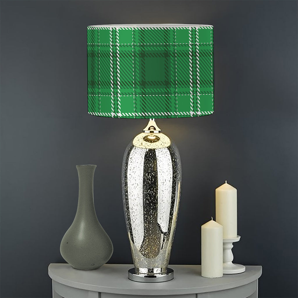 Saint Patrick's Day Tartan Print Drum Lamp Shade