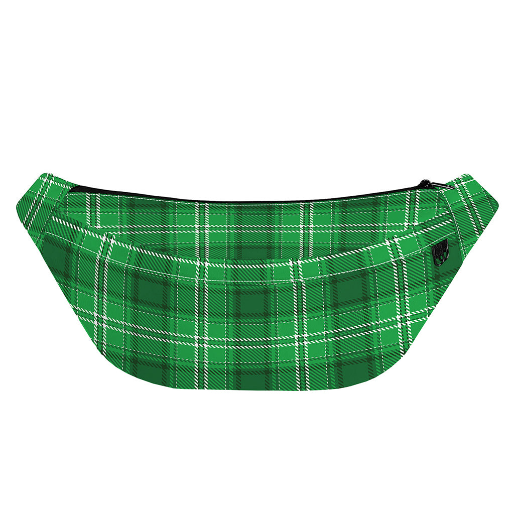 Saint Patrick's Day Tartan Print Fanny Pack