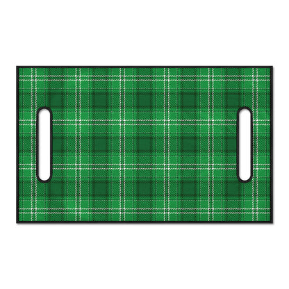 Saint Patrick's Day Tartan Print Golf Cart Seat Cover