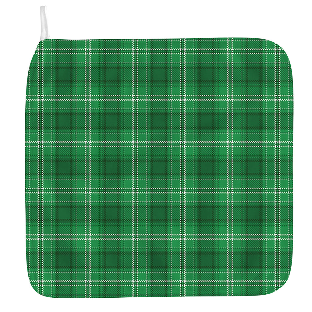 Saint Patrick's Day Tartan Print Hand Towel