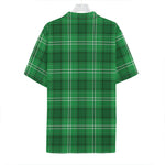 Saint Patrick's Day Tartan Print Hawaiian Shirt
