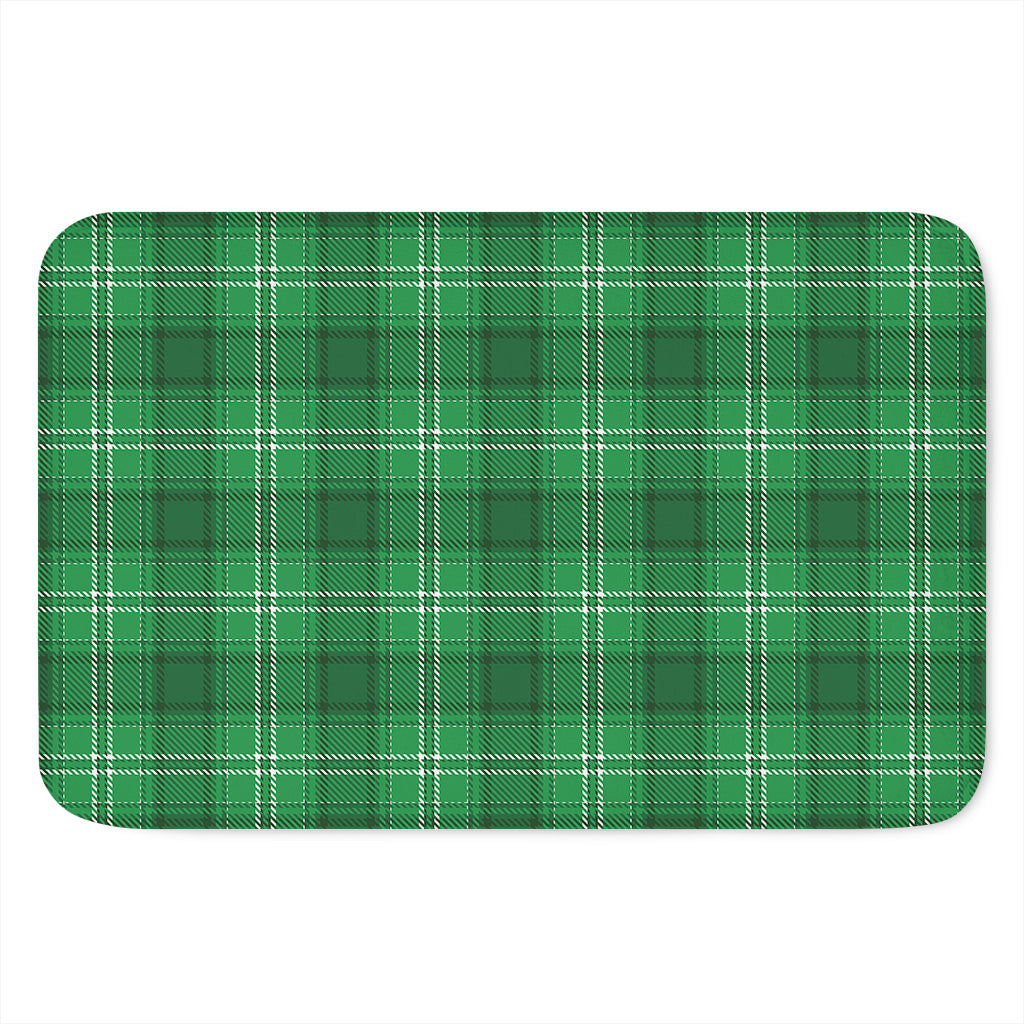 Saint Patrick's Day Tartan Print Indoor Door Mat