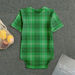 Saint Patrick's Day Tartan Print Men's Bodysuit
