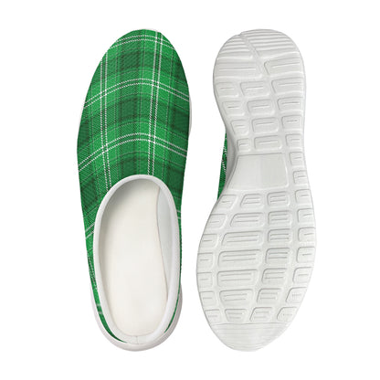 Saint Patrick's Day Tartan Print Mesh Casual Shoes