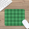 Saint Patrick's Day Tartan Print Mouse Pad