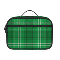 Saint Patrick's Day Tartan Print Portable Lunch Bag