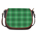 Saint Patrick's Day Tartan Print Saddle Bag