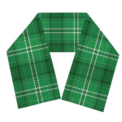 Saint Patrick's Day Tartan Print Scarf