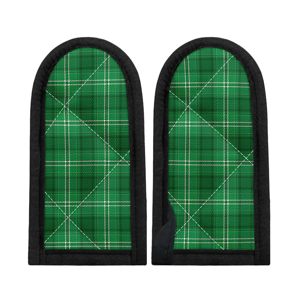 Saint Patrick's Day Tartan Print Skillet Handle Cover