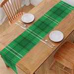 Saint Patrick's Day Tartan Print Table Runner