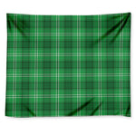 Saint Patrick's Day Tartan Print Tapestry
