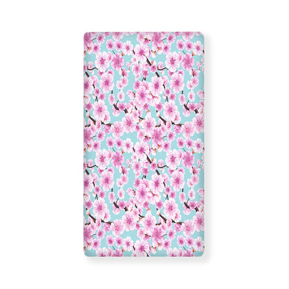 Sakura Cherry Blossom Pattern Print Baby Crib Sheet