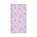Sakura Cherry Blossom Pattern Print Baby Crib Sheet