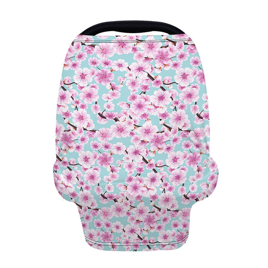 Sakura Cherry Blossom Pattern Print Baby Seat Cover