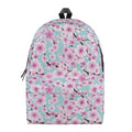 Sakura Cherry Blossom Pattern Print School Backpack