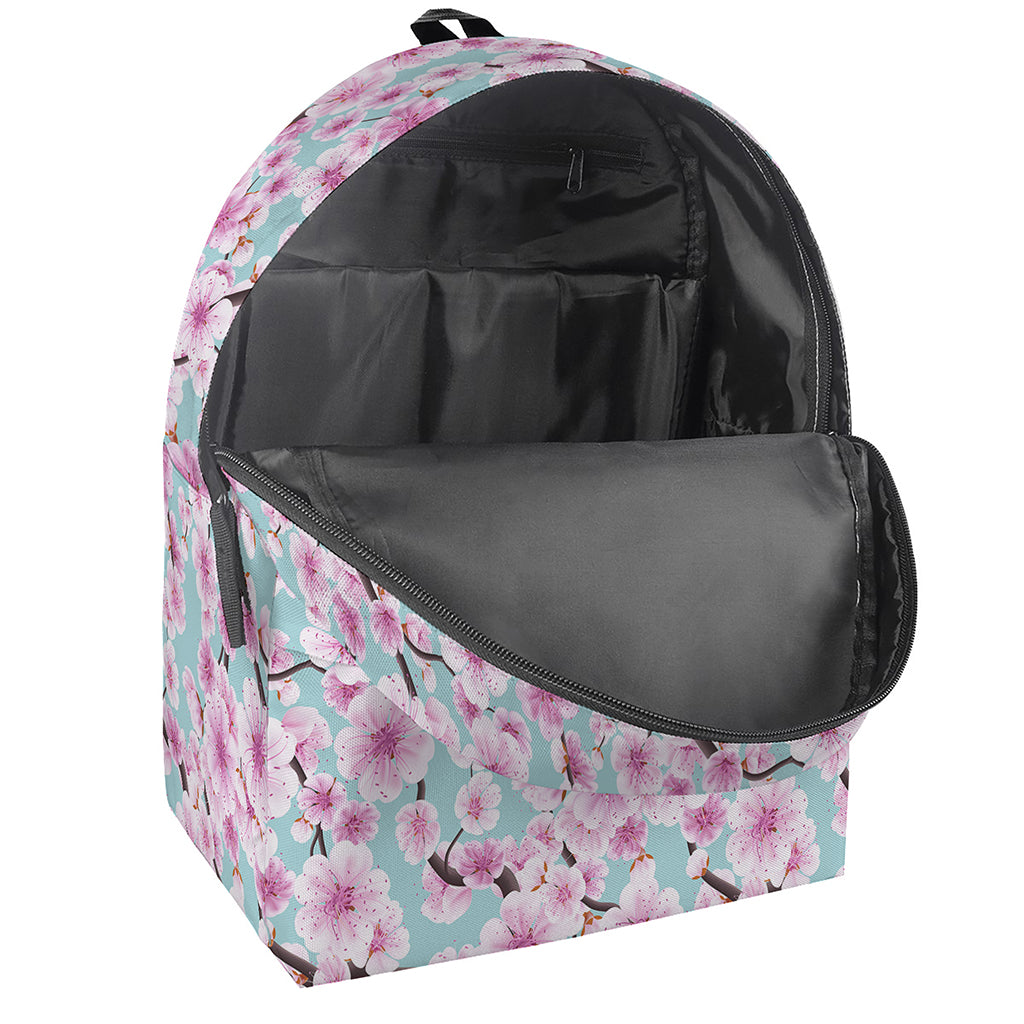 Sakura Cherry Blossom Pattern Print Backpack