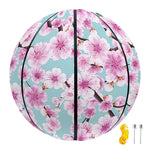 Sakura Cherry Blossom Pattern Print Basketball