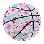 Sakura Cherry Blossom Pattern Print Basketball