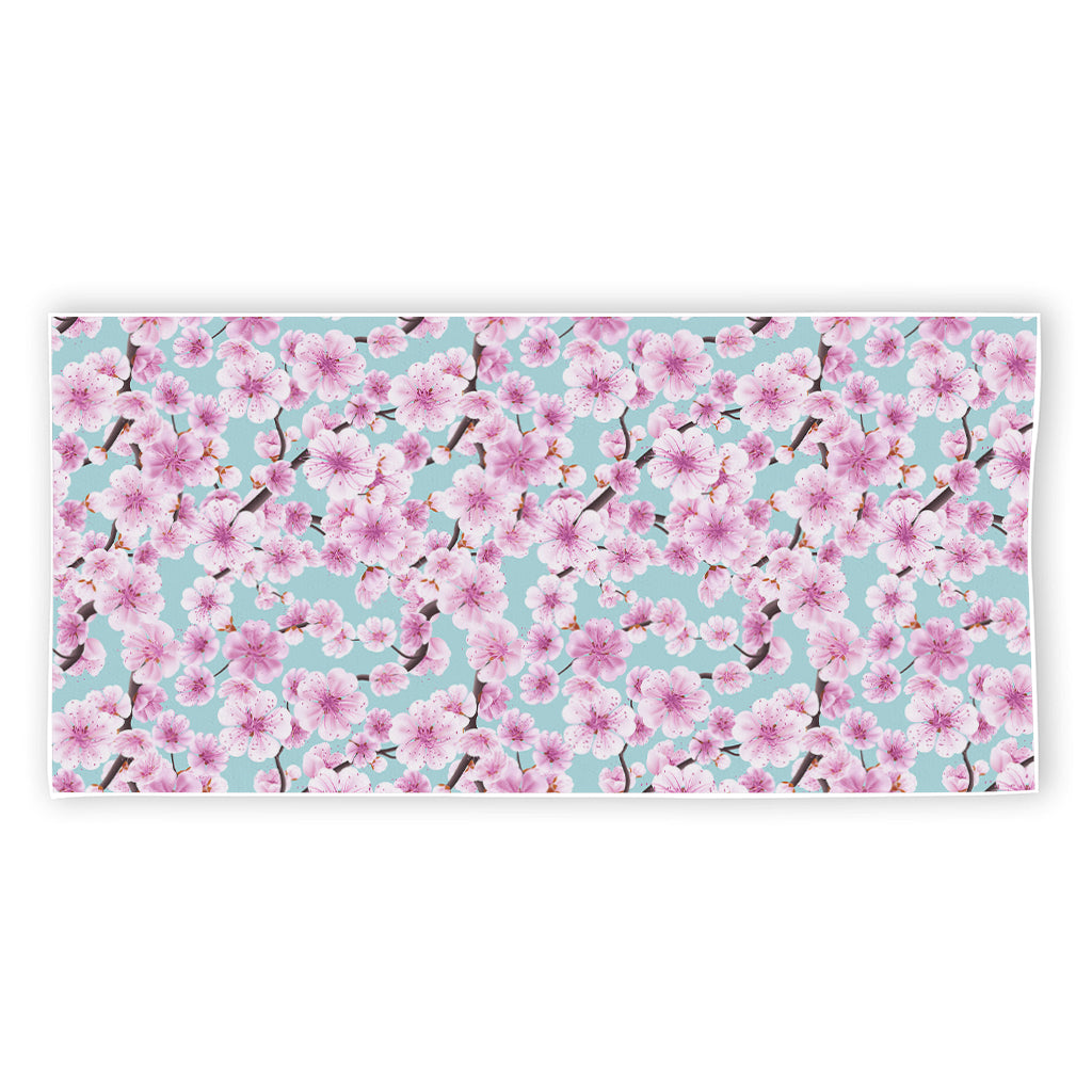 Sakura Cherry Blossom Pattern Print Beach Towel