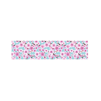 Sakura Cherry Blossom Pattern Print Bed Runner