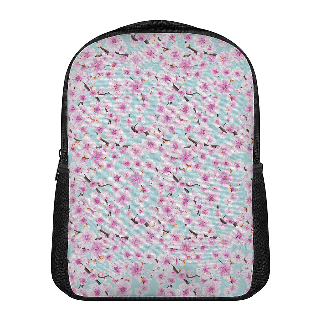 Sakura Cherry Blossom Pattern Print Casual Backpack