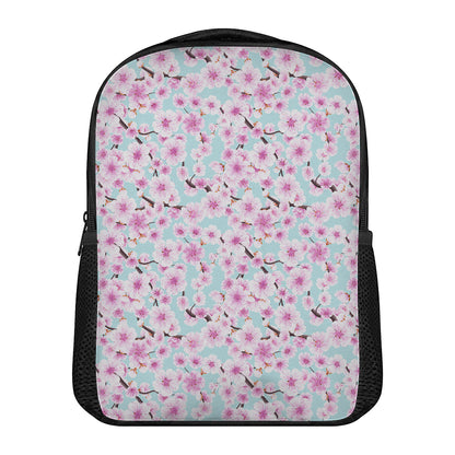 Sakura Cherry Blossom Pattern Print Casual Backpack