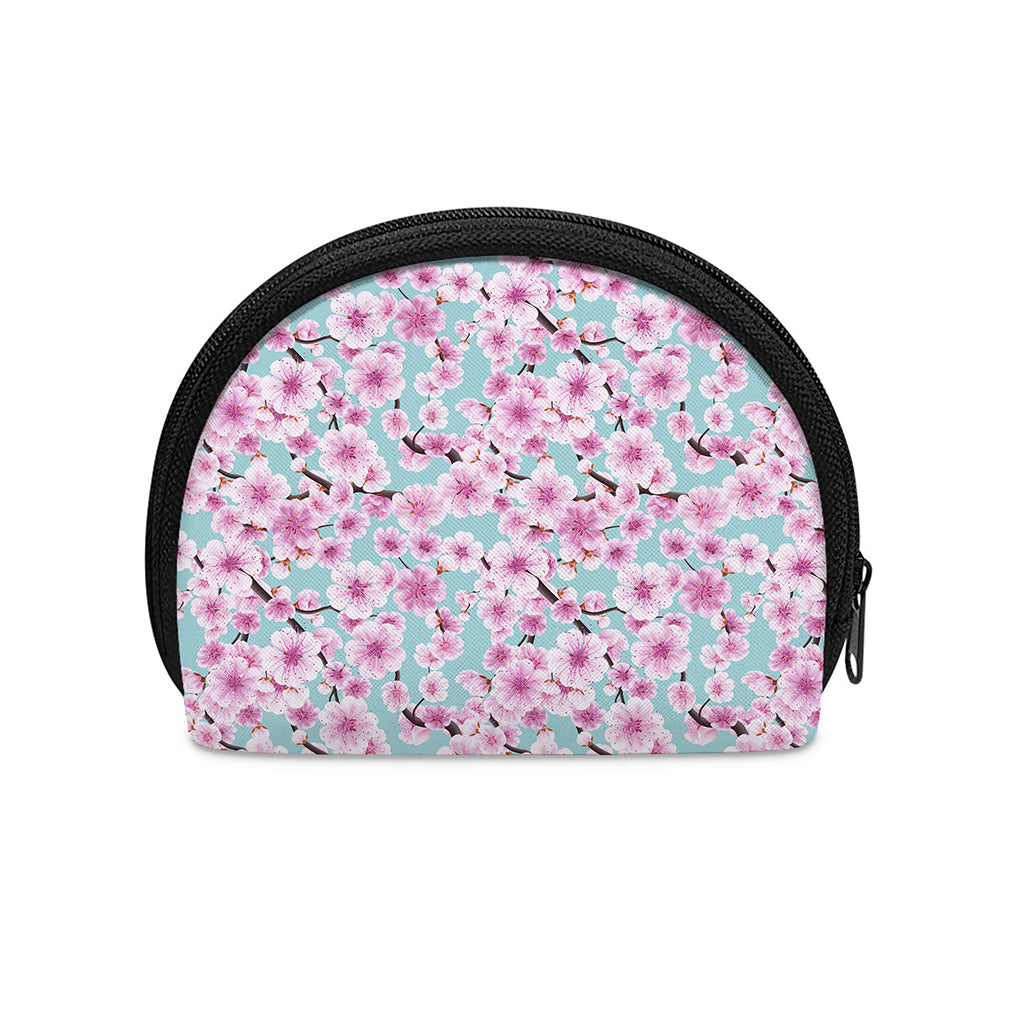 Sakura Cherry Blossom Pattern Print Coin Purse