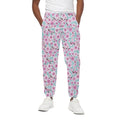 Sakura Cherry Blossom Pattern Print Cotton Sweatpants