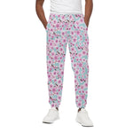 Sakura Cherry Blossom Pattern Print Cotton Pants