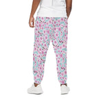 Sakura Cherry Blossom Pattern Print Cotton Pants