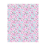 Sakura Cherry Blossom Pattern Print Curtain
