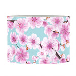 Sakura Cherry Blossom Pattern Print Drum Lamp Shade