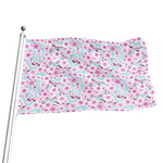 Sakura Cherry Blossom Pattern Print Flag