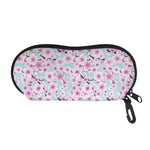 Sakura Cherry Blossom Pattern Print Glasses Case