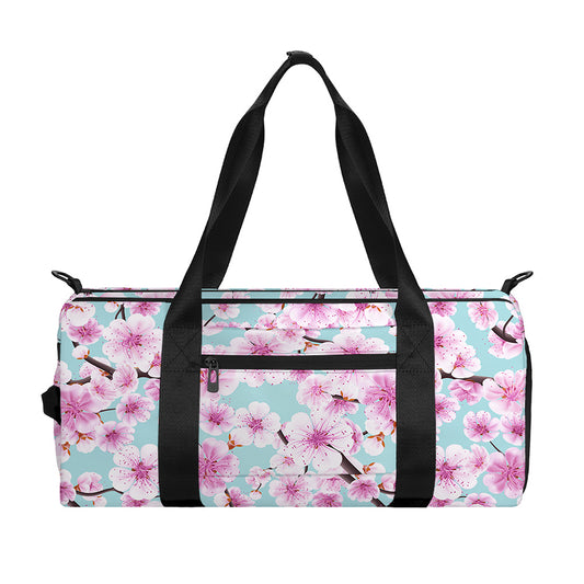 Sakura Cherry Blossom Pattern Print Gym Bag