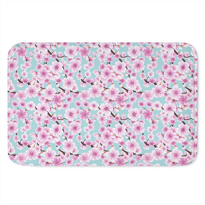 Sakura Cherry Blossom Pattern Print Indoor Door Mat