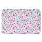 Sakura Cherry Blossom Pattern Print Indoor Door Mat