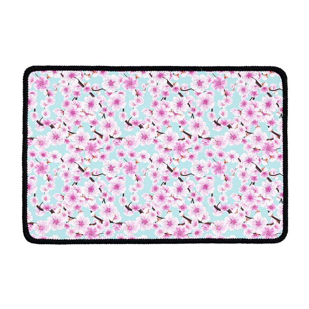Sakura Cherry Blossom Pattern Print Kitchen Mat
