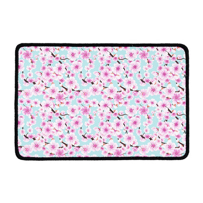 Sakura Cherry Blossom Pattern Print Kitchen Mat