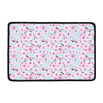 Sakura Cherry Blossom Pattern Print Kitchen Mat