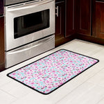 Sakura Cherry Blossom Pattern Print Kitchen Mat