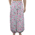 Sakura Cherry Blossom Pattern Print Lantern Pants