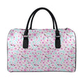 Sakura Cherry Blossom Pattern Print Leather Duffel Bag
