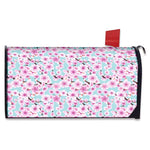 Sakura Cherry Blossom Pattern Print Mailbox Cover