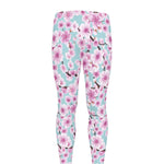 Sakura Cherry Blossom Pattern Print Men's leggings
