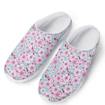 Sakura Cherry Blossom Pattern Print Mesh Casual Shoes
