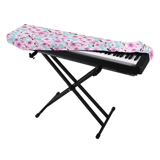 Sakura Cherry Blossom Pattern Print Piano Keyboard Cover