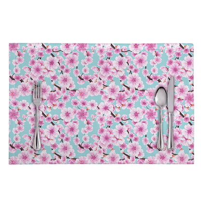 Sakura Cherry Blossom Pattern Print Placemat