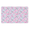Sakura Cherry Blossom Pattern Print Polyester Doormat